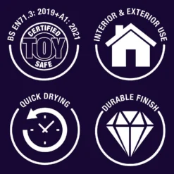 Rust-Oleum Metallic Paint Rose Gold - 250ml -Paint Store 14606450 1875053507734825